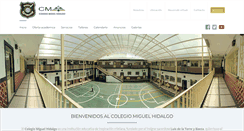 Desktop Screenshot of colegiomiguelhidalgo.edu.mx